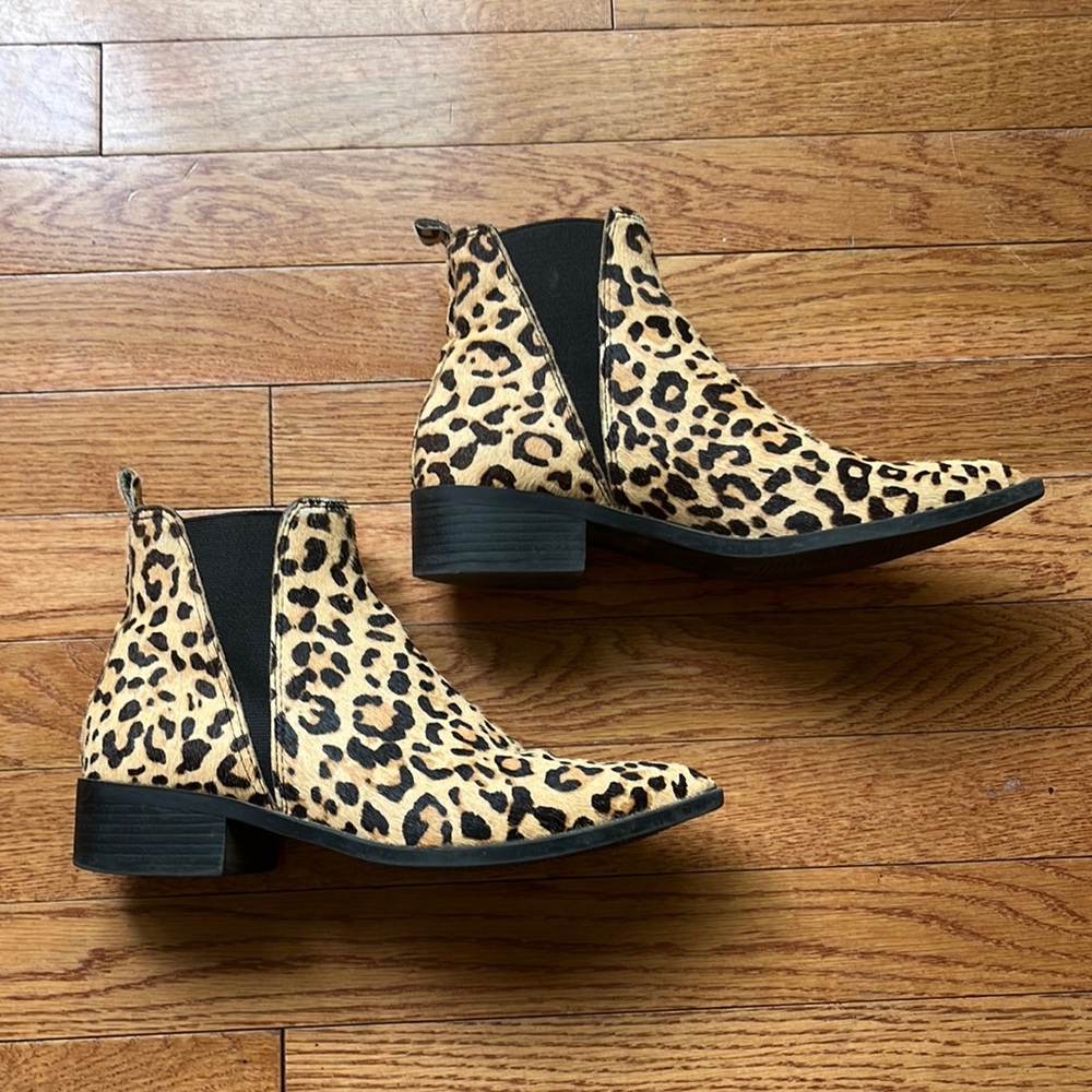 Leopard Print Boots